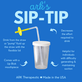 ARK's Sip-Tip® with One-Way Straws