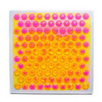 pink and yellow liquid floor tile