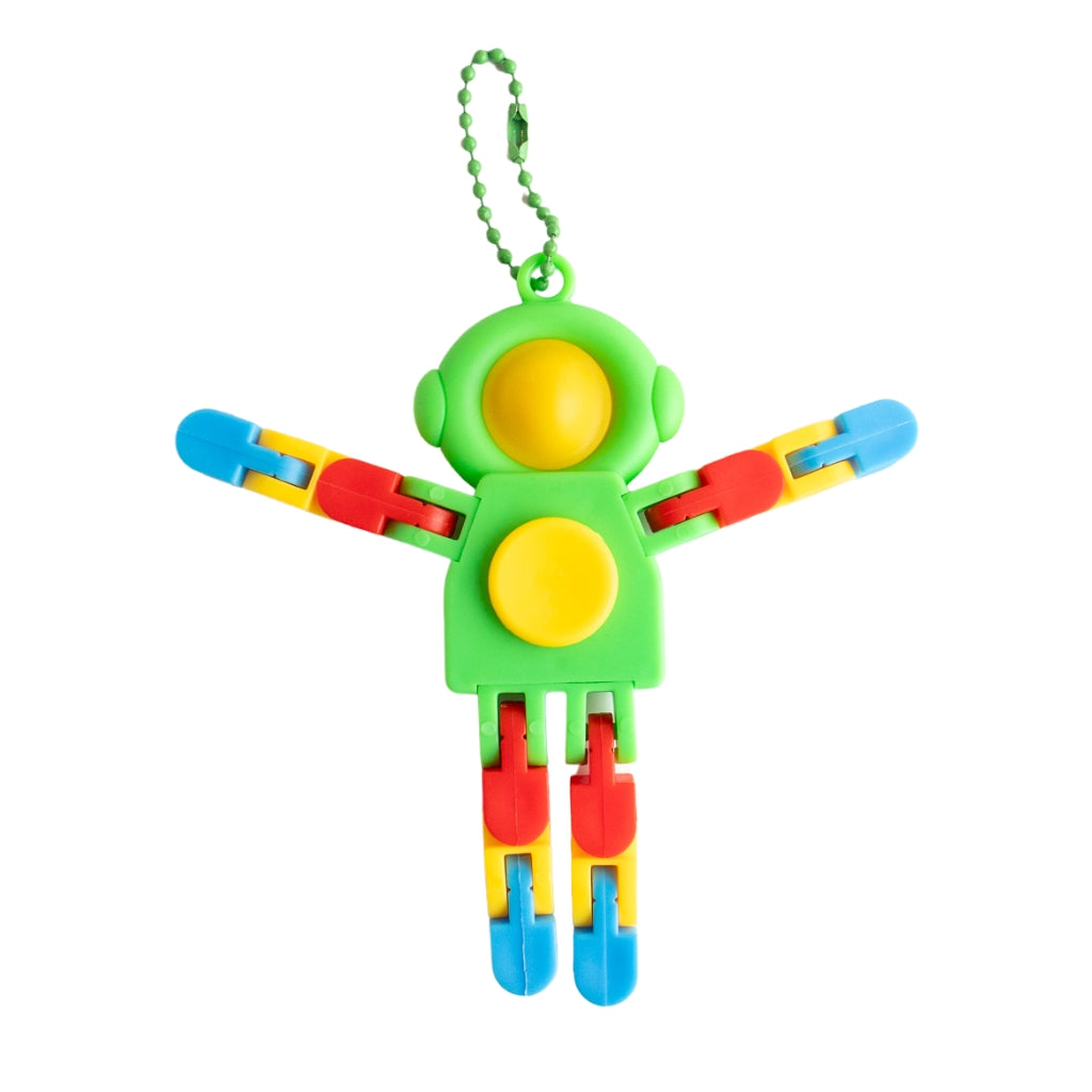 Pop & Spin Robot Fidget