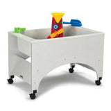 Rainbow Accents Space Saver Sensory Table - Gray