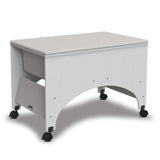 Rainbow Accents Space Saver Sensory Table - Gray