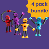 Robot Pop Tube - 4 Pack Bundle