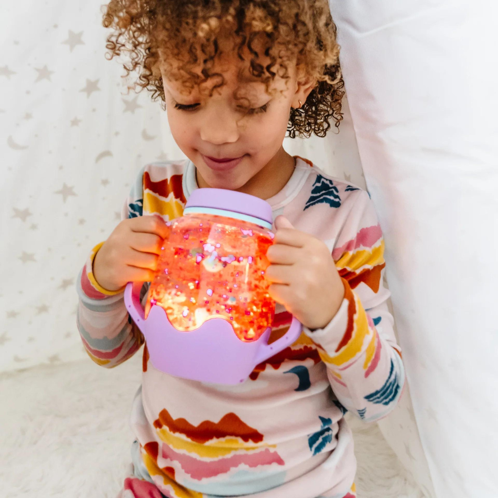 Sensory Play Jar by Glo Pals