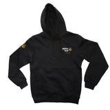 Hoodie black -front