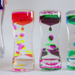 Video of liquid timers in use