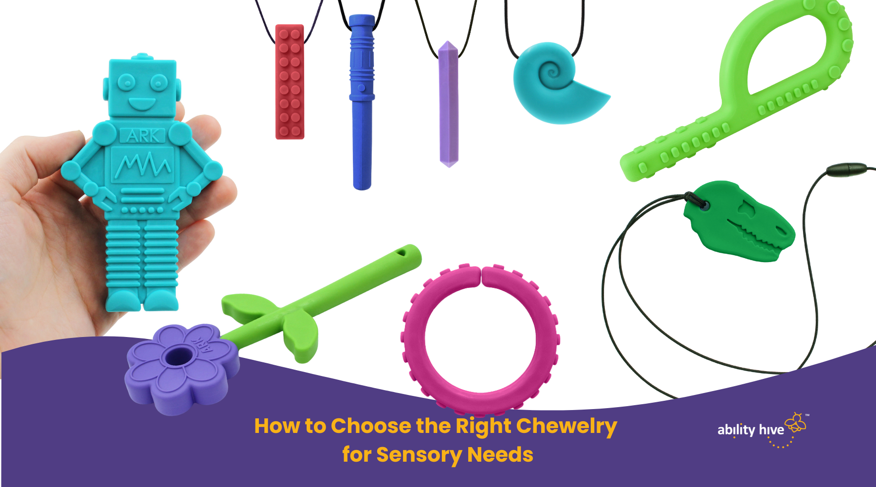 How to Choose the Right Chewelry for Sensory Needs