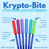 ARK's Krypto-Bite Pencil Topper info