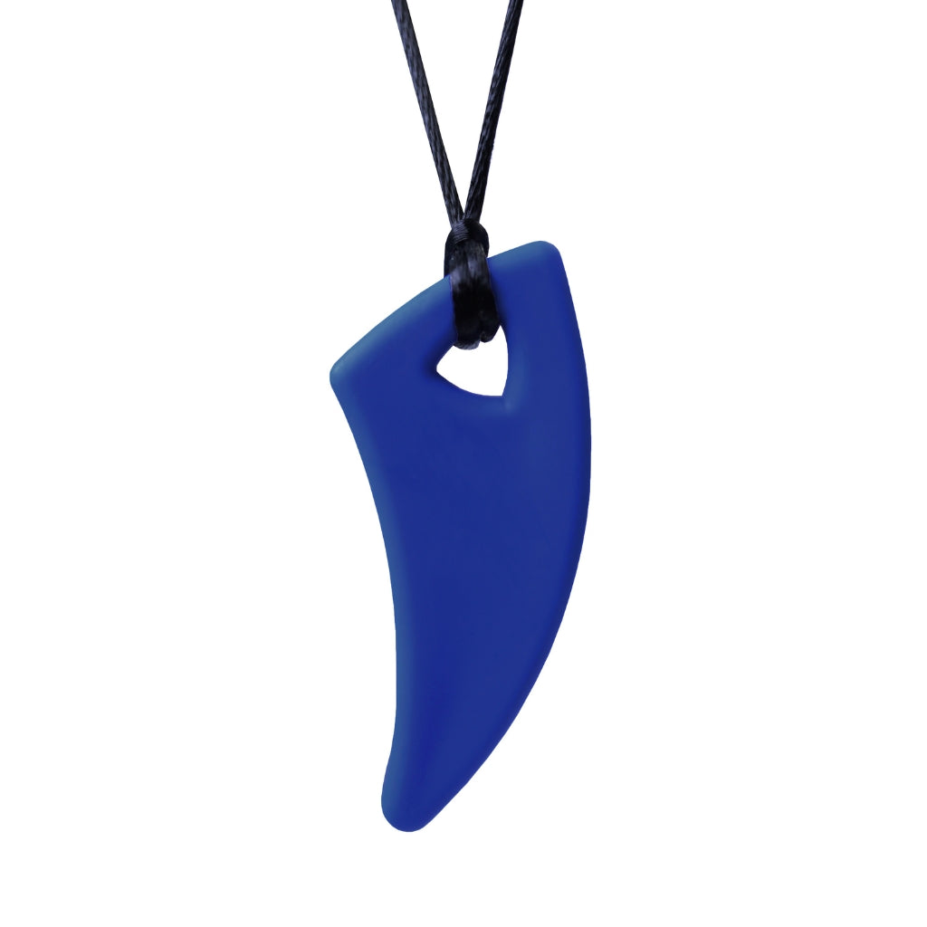ARK's Saber Tooth Chew Necklace blue