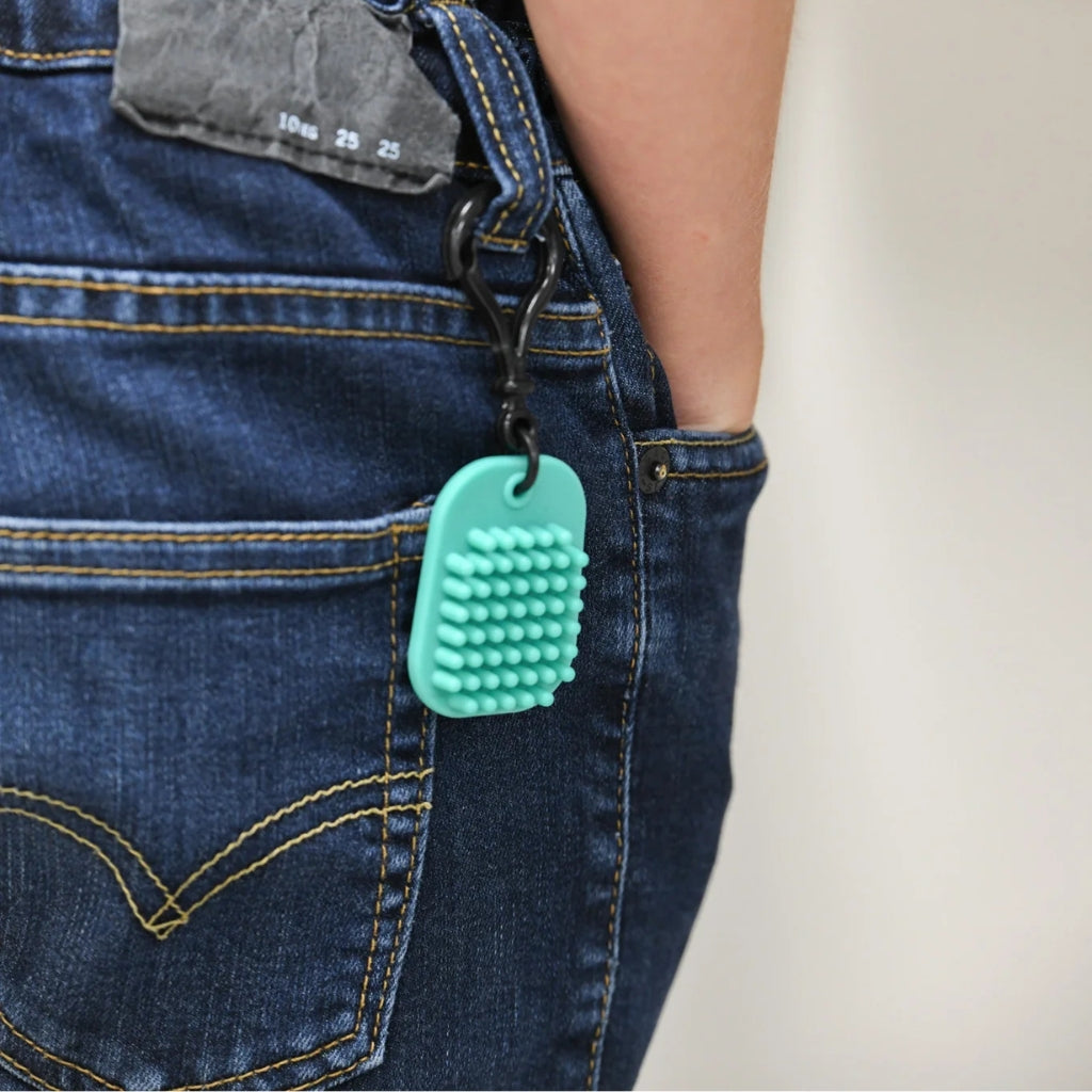 Calming clip on jeans