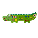 Crocodile Wall-Mounted Sensory Busy Board