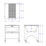 Jonti-Craft See-Thru Mini Sensory Table