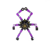 Jouet rotatif Fidget Mecha-Robo - Lot de 4