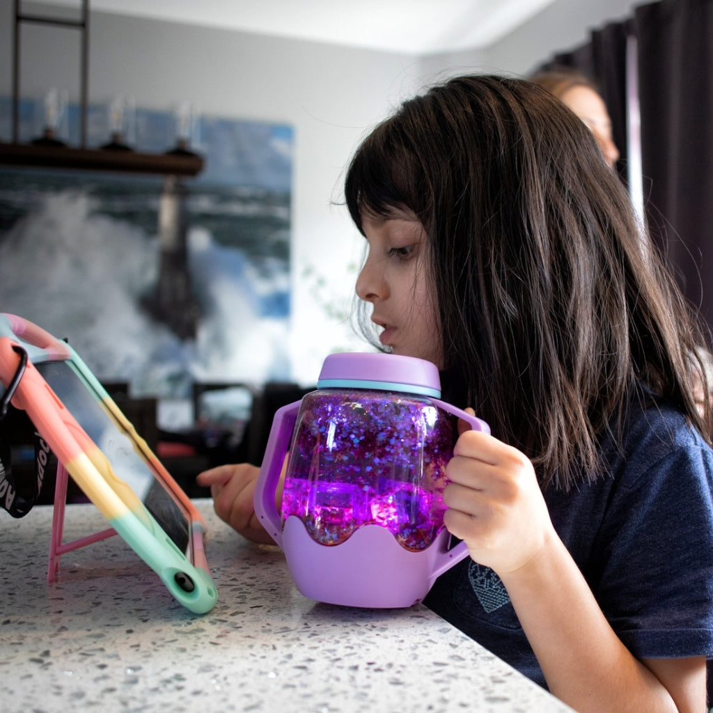 Sensory Play Jar Purple