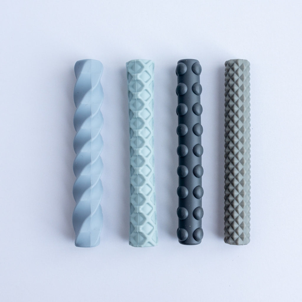 Sensory Textured Pencil Grips (Set of 6)