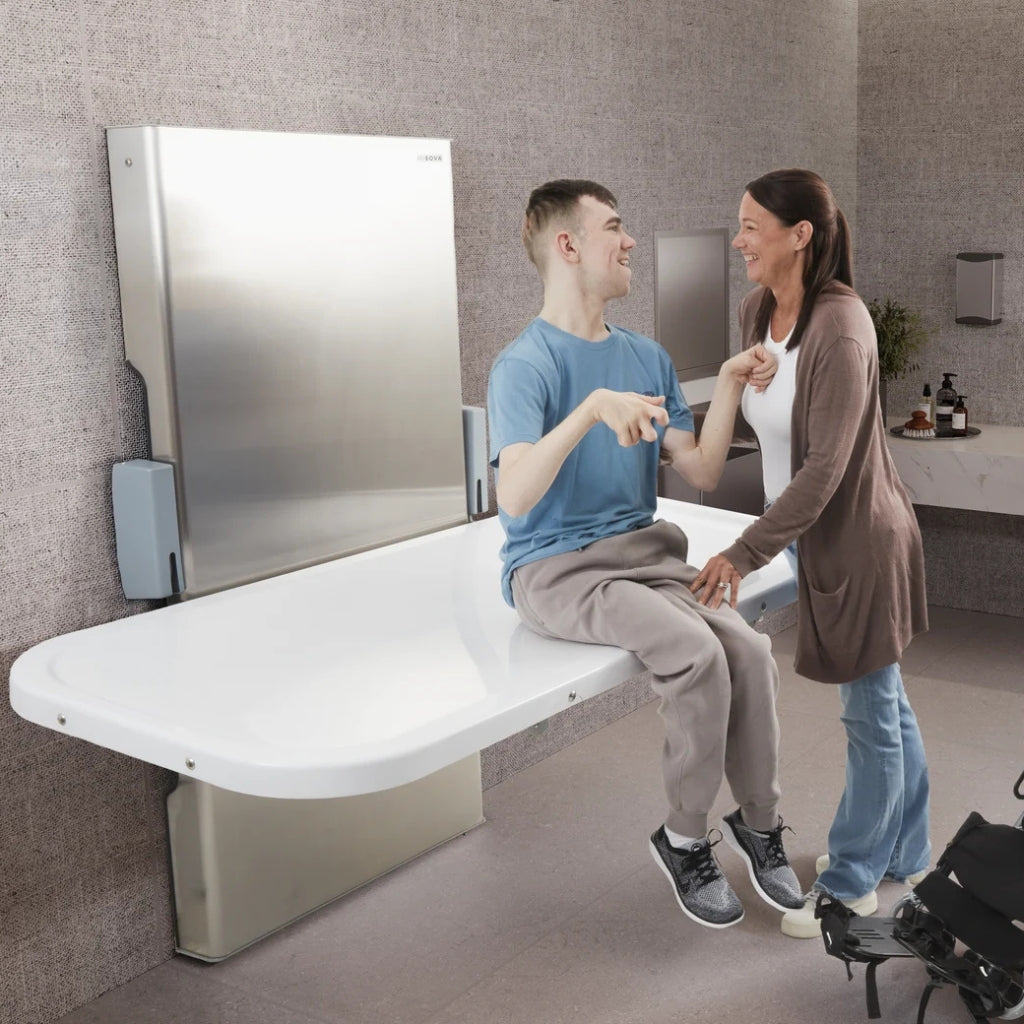 Sova Ascent® Height-Adjustable Accessible Changing Table