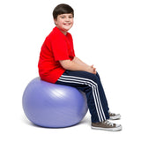 Non-Rolling Balance Ball Chair for Middle/High School Kids - 55cm