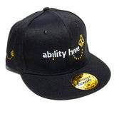 'Ability Hive' 6 Panel Snap Back Hat